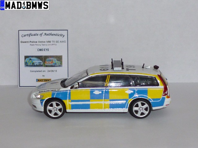(03) Gwent Police Volvo V50 RPTU (CN10EYO)
