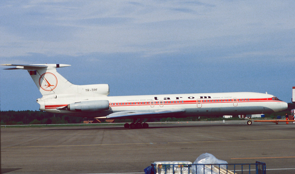 YR-TPF Tarom Tu-154-B1 ARN-84