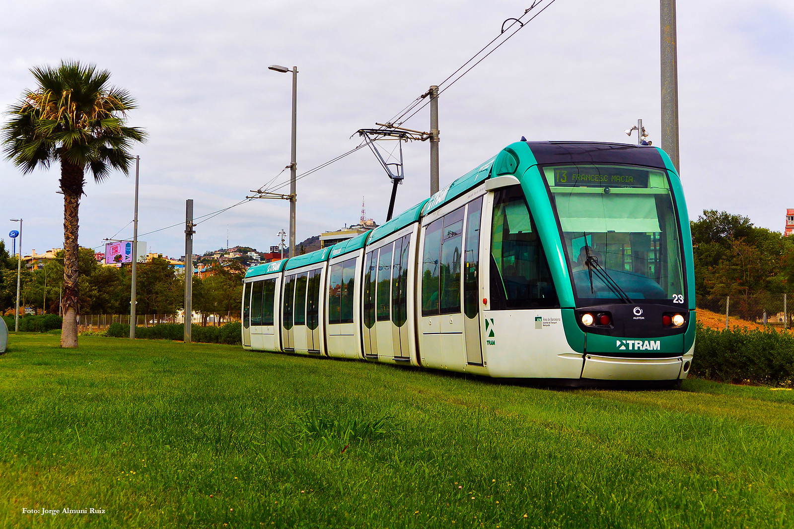 Verde tram.
