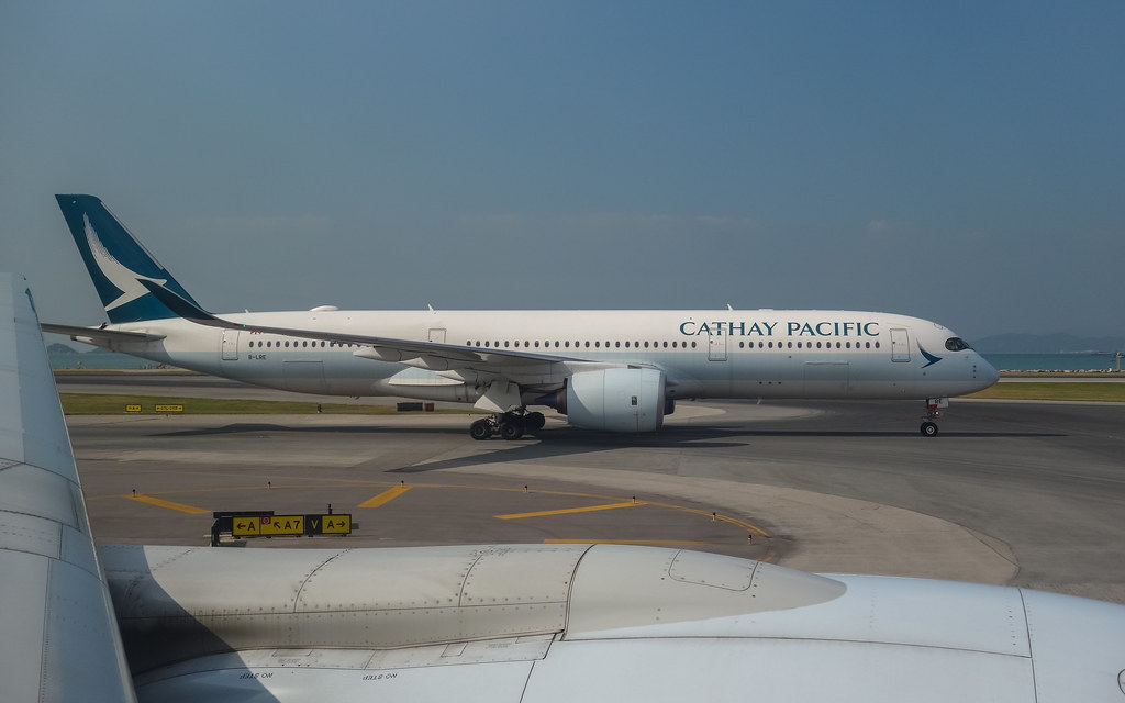 B-LRE Cathay Pacific Airbus A350-900 國泰航空 香港國際機場 VHHH キャセイ… | Flickr