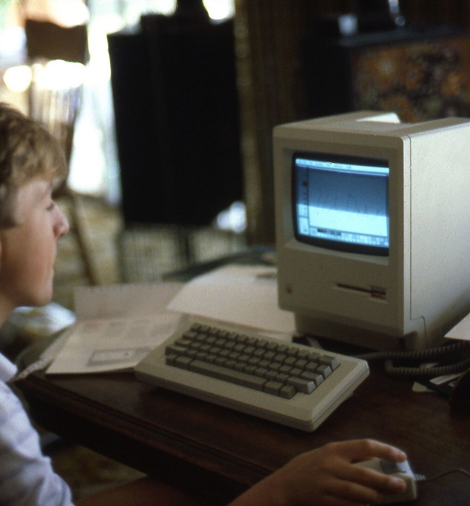 Darryl at 15 | May 6, 1984. We bought our first home compute… | Flickr