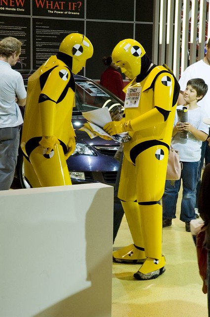 crash test dummies - adelaide motor show | Ian Thomson | Flickr