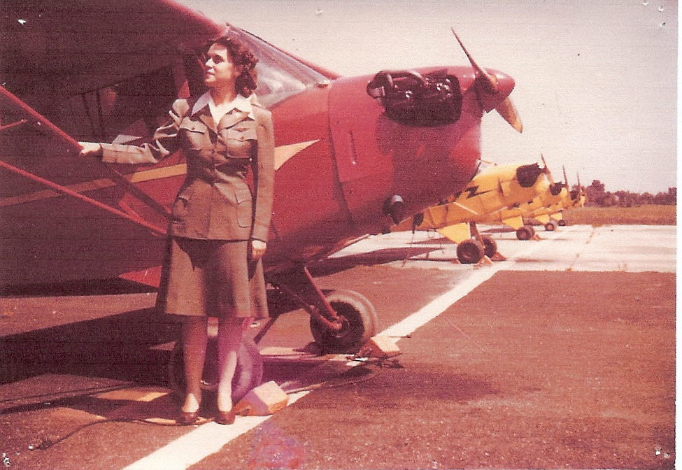 Geri in her WASP Days, 1940s