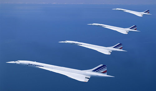 Concorde Air France Flying Fleet