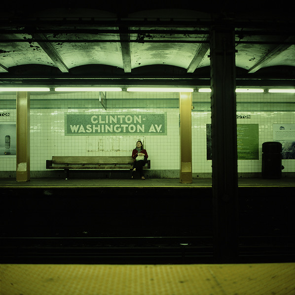 obligatory NYC subway shot