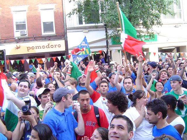 world cup parade in the north end