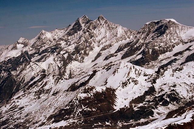Mountains seen from the Klein Matterhorn