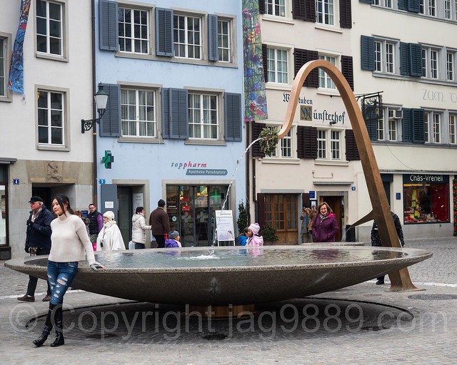 New Münsterhof Fountain (2016), Zurich, Switzerland