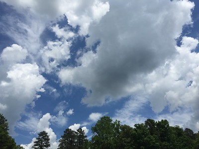 photo of big clouds