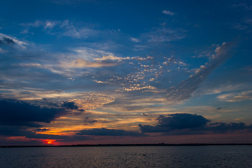 sunset summer sky clouds newjersey ciel oceancity somerspoint été nuages coucherdesoleil 205 greateggharborbay