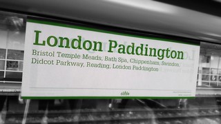 GWR window label