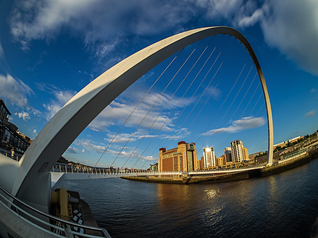 Millenium Bridge : Newcastle Upon Tyne : UK