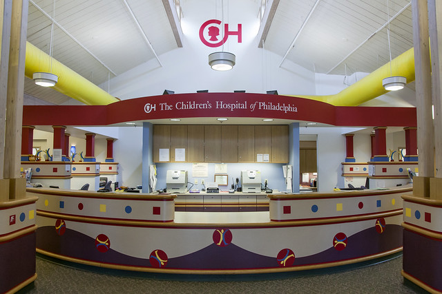 Entrance to CHOP's Egg Harbor Specialty Care Center