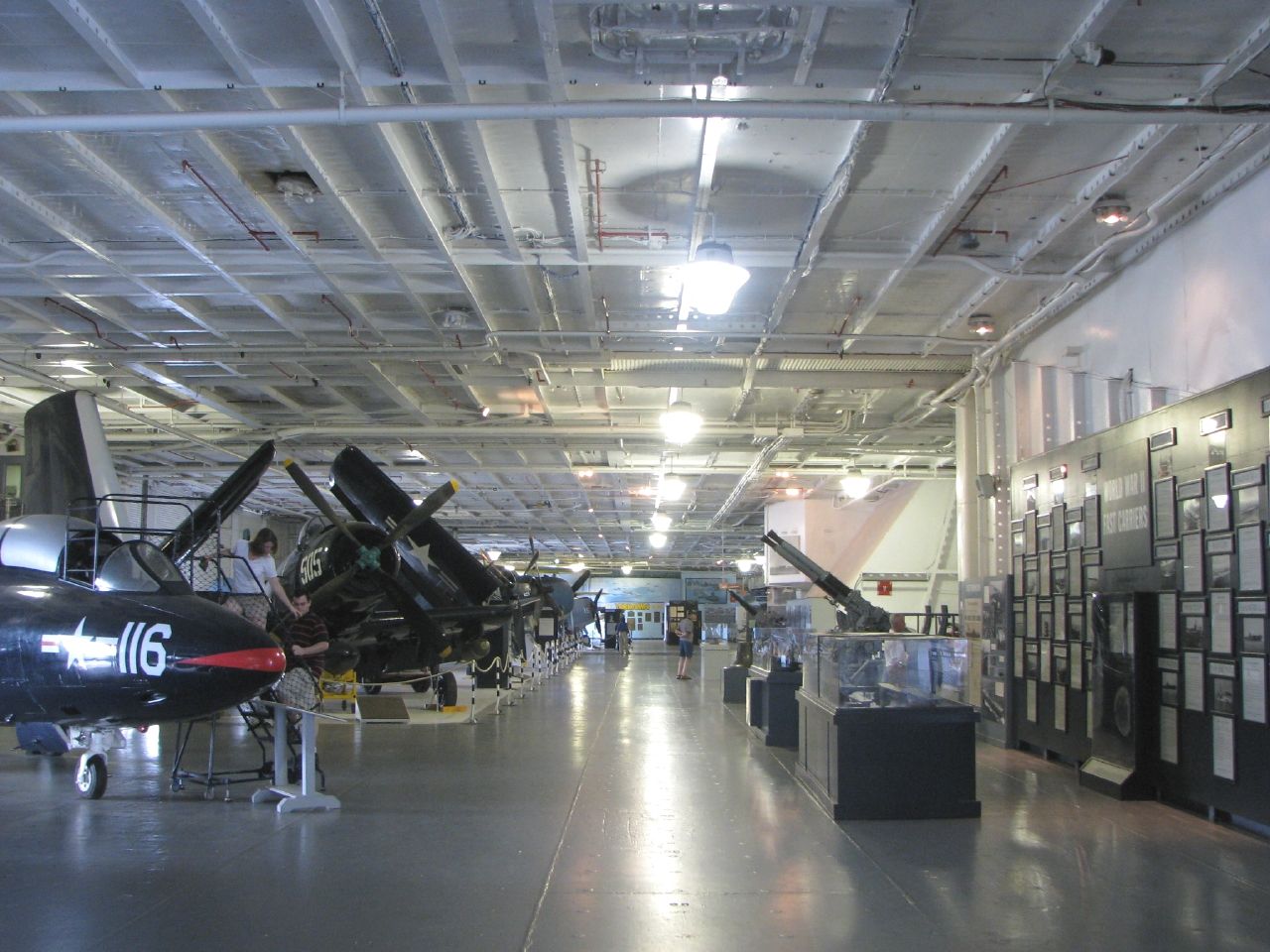 Aircraft Carrier Hangar Bay