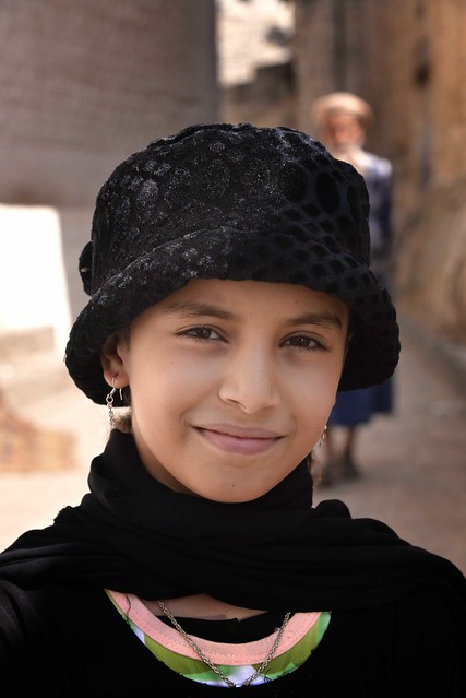 Sana'a Girl, Yemen