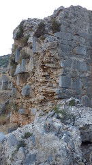 Anemurium - the Greek, Roman  Byzantine settlement, abandoned in the 7th CE, theatre (2)