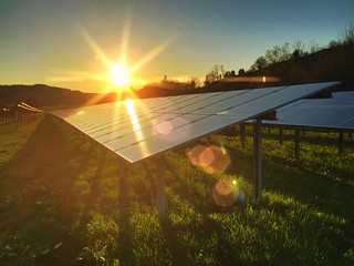 solarplant solarenergy Solar Panels Solar Power Solarenergy Solar Energy Sunset Sun Ecology Green Environment