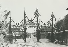 Celebration of the Diamond Jubilee of the reign of Queen Victoria, Murray Street, Gawler, 14 July 1897