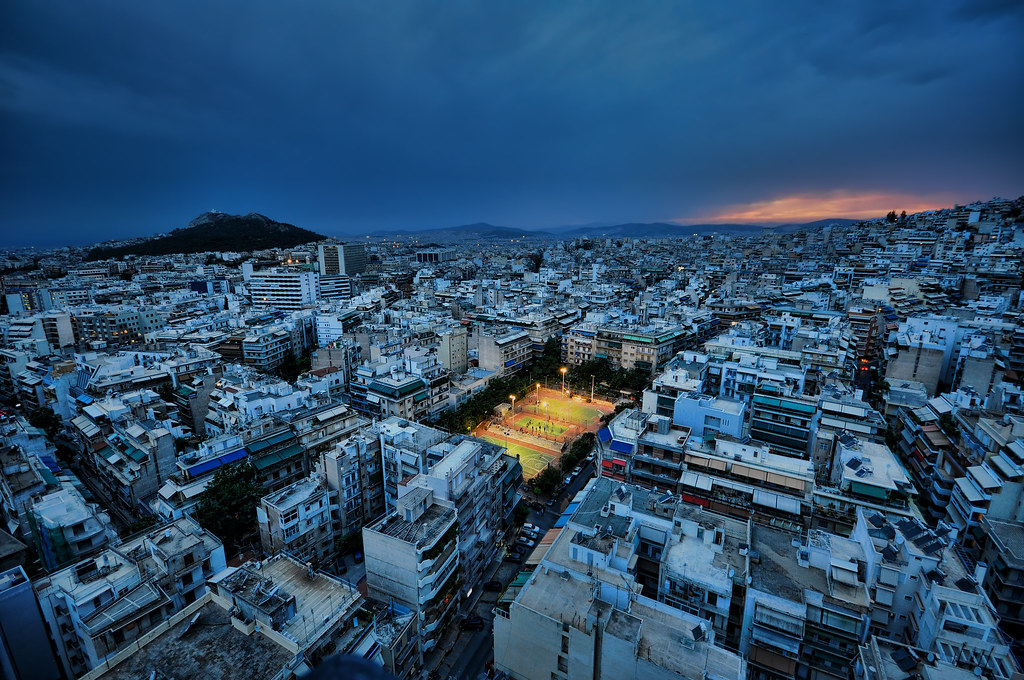 Blue Hour in Athens