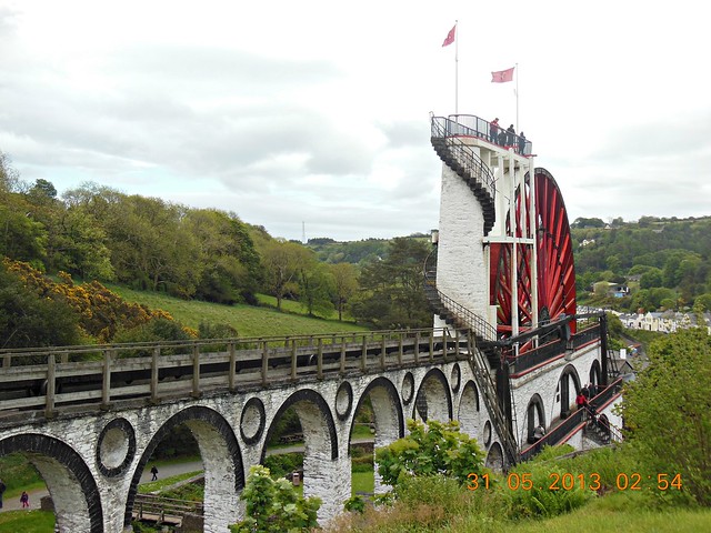 The Laxey wheel Isle of Mann ( The Lady Isobella )