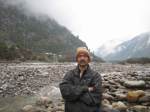 River Baspa at Rakchham by Rupak Sarkar and Uma Sarkar, himalaya himachal sangla kinnaur baspa rakchham