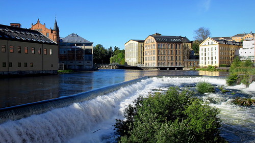 sweden norrköping industrial heritage landscape buildings industrialheritage industriallandscape factory motala river peterch51 architecture