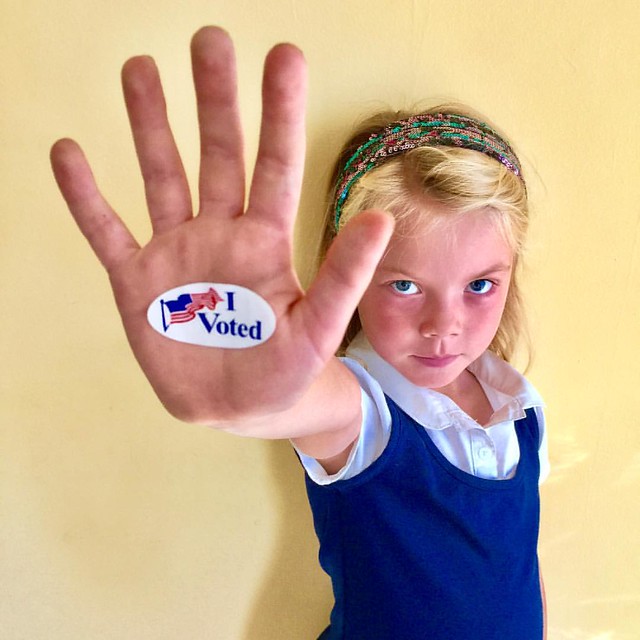High Five #IVoted