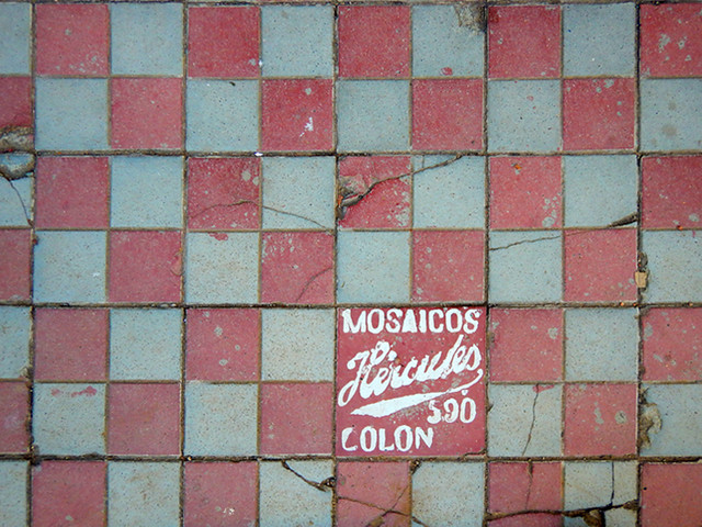 Floor tiles in Talpa, one of Mexico's Pueblos Magicos in the Pacific high sierras