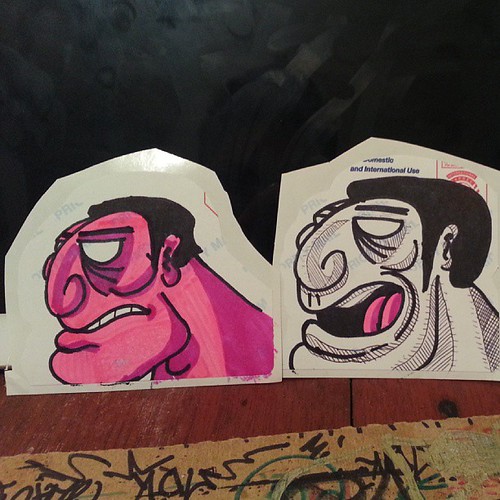 #stickerfreeks #stickermad #stickertrade #stickertrades #stickerporn #graffitistickertrade #graffiti #graffitiart #graffitistickers #graffitislaps #graffitiblackbook #stickers #stickerart #graffitiblackbook #stickertrade #stickerswap #streetart #streetsti | by changok9