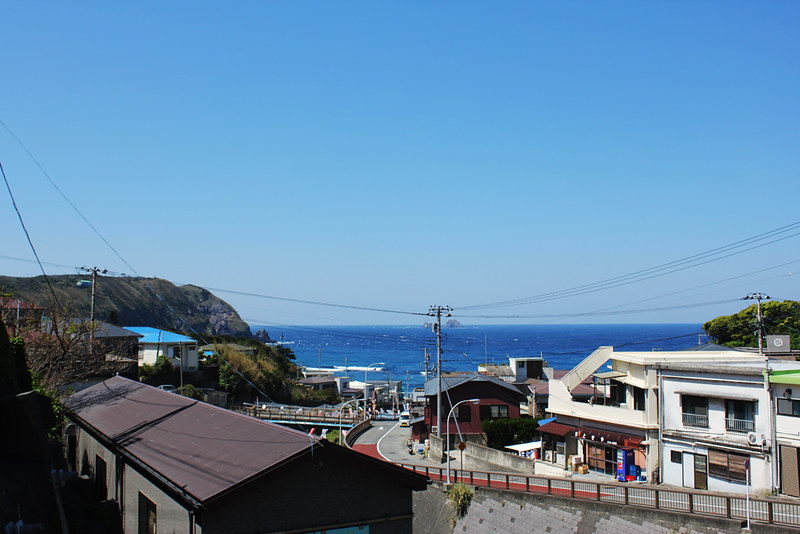 天上山の登山に出発する