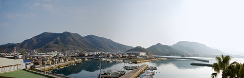 panorama mountains water japan boats scenery harbors sigma1020mm travel:country=japan d7000