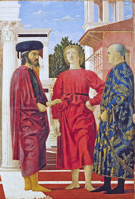 Piero della Francesca - Flagellation of Christ [1455-60]