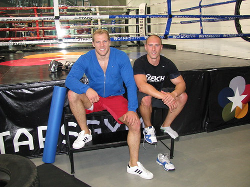 james Haskell after training with Richard Tidmarsh @ Stars Gym, Battersea, London, SW11 4AX | by Stars Gym