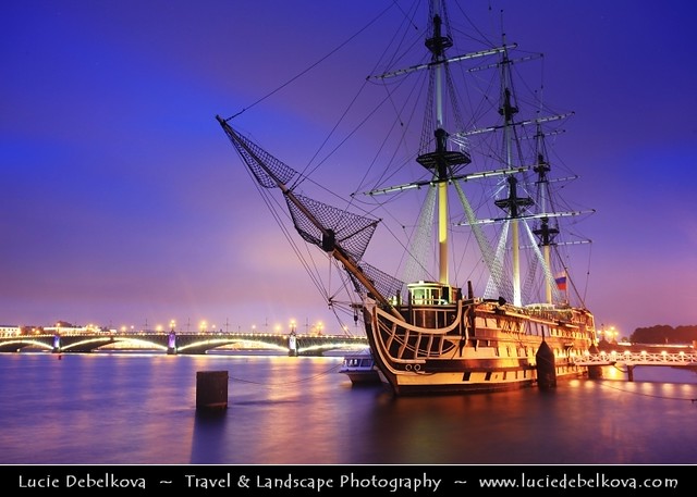 Russia - Saint Petersburg - Historical city on the Neva River at the head of the Gulf of Finland on the Baltic Sea