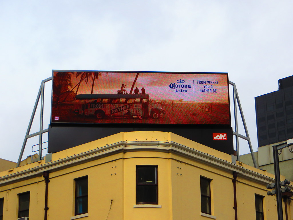 New LED billboard on Rundle Mall/King William St