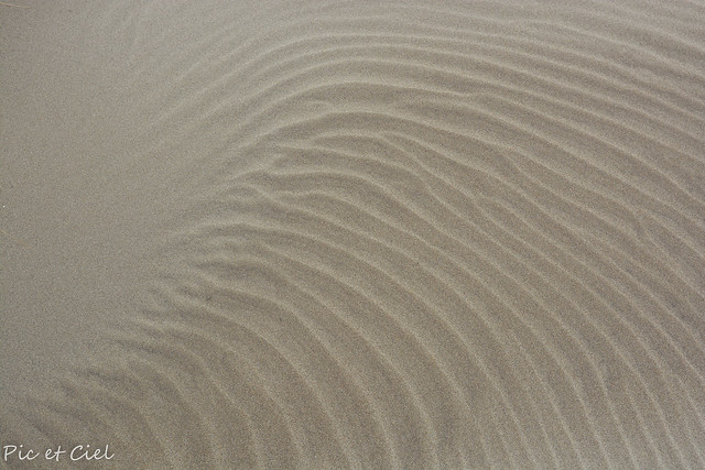 Le sable rayonne