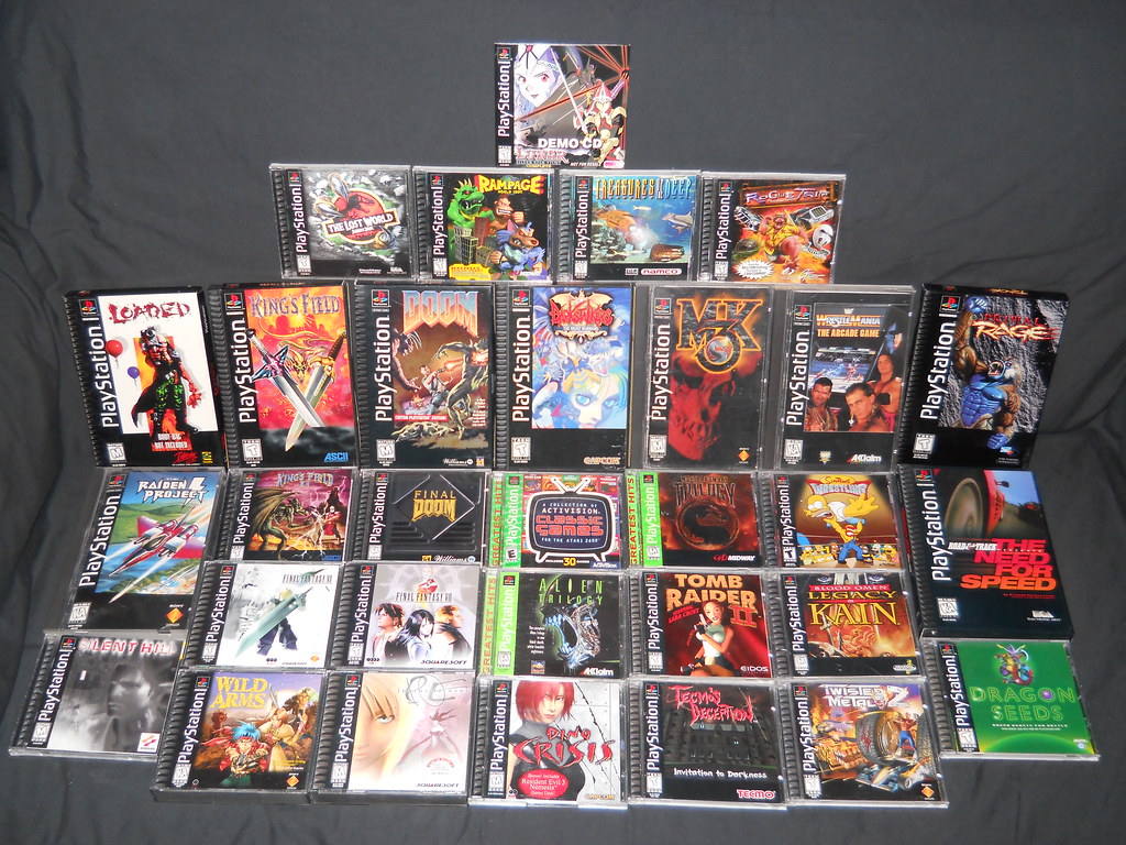 Sony Playstation 1 My Game Collection, Here is my collectio…