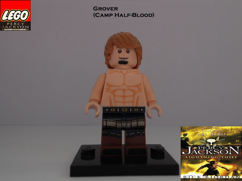 LEGO Grover Underwood ( Camp Half-Blood) by BC | LEGO ...
 Lego Percy Jackson Luke