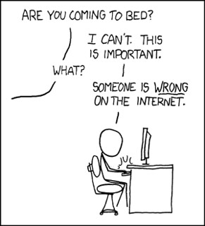 Someone is *wrong* on the Internet by Randall Munroe at xk… | Flickr