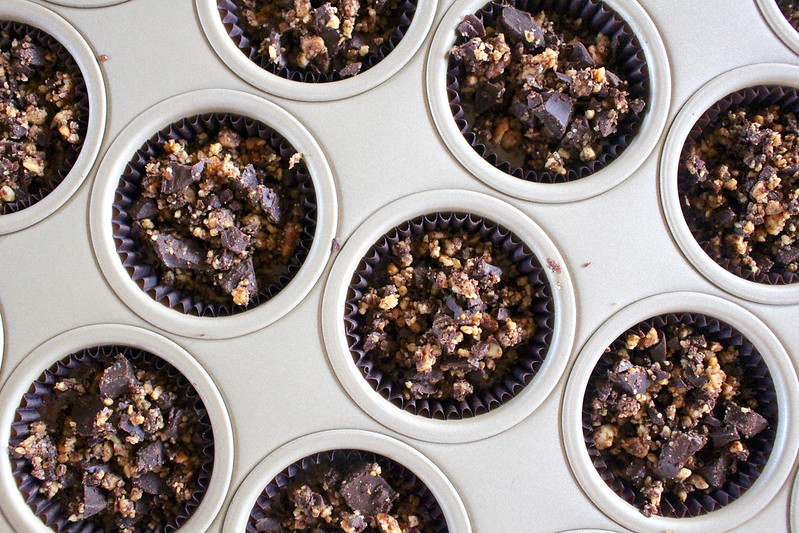 Mini Chocolate Brownie Cupcakes - 13