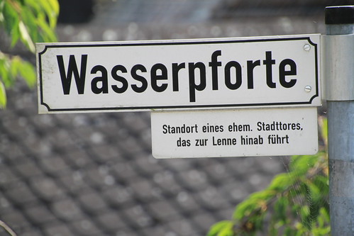 straatnaambord Schmallenberg Sauerland | by willemsknol