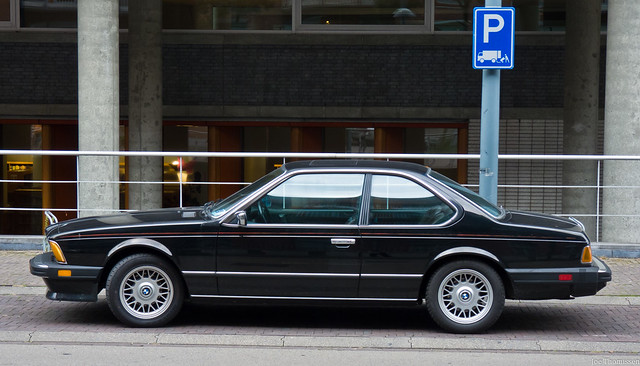 `85  BMW  635 CSI AUTOMATIC - side