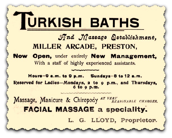 Turkish Baths, Miller Arcade, Preston.