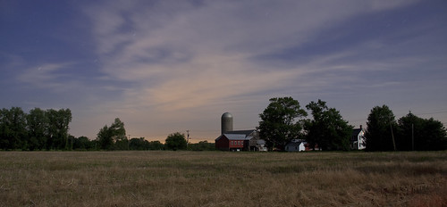 county red moon field night barn pennsylvania farm super silo pa moonlight bucks sweep