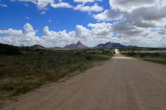 On the road to Spitzkoppe - Namibia