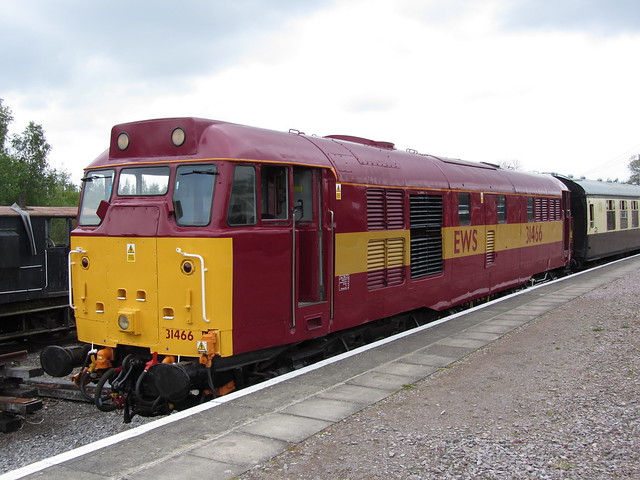 31466 at Lydney Junction during The Dean Forest Railway Diesel Gala 19/05/12