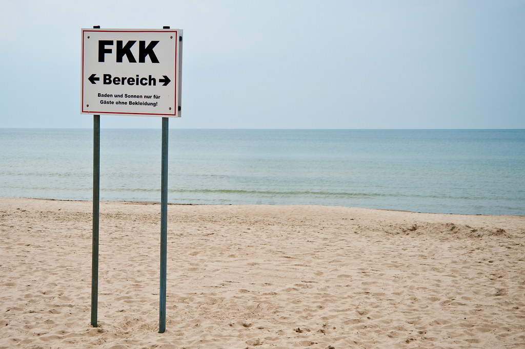 FKK beach.