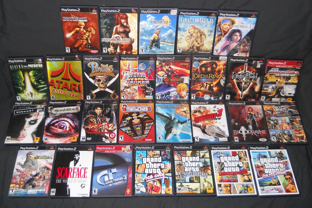 Sony Playstation 2 My Game Collection, These are all the PS…