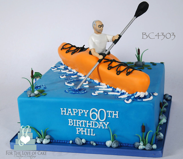 BC4303-kayak-birthday-cake-toronto-oakville