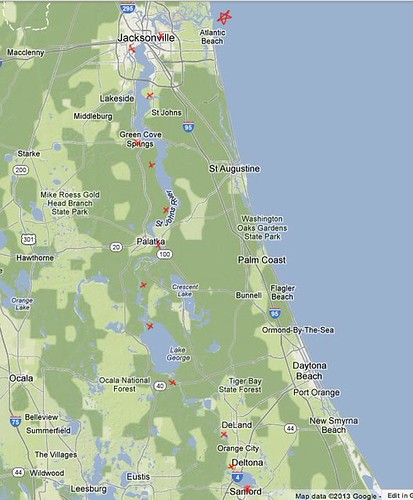 Journey Map | by St Johns Paddle to the Sea